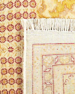 Traditional Mogul Ivory Wool Area Rug 8' 1" x 10' 3" - Solo Rugs