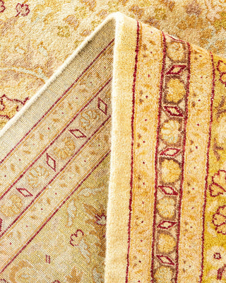 Traditional Mogul Ivory Wool Area Rug 8' 1" x 10' 3" - Solo Rugs