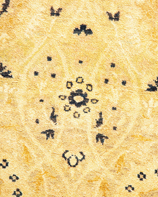 Traditional Mogul Ivory Wool Area Rug 8' 2" x 10' 1" - Solo Rugs