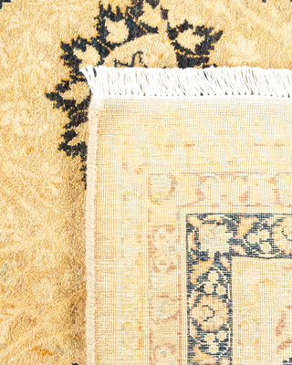 Traditional Mogul Ivory Wool Area Rug 8' 2" x 10' 1" - Solo Rugs