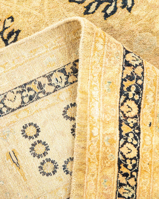 Traditional Mogul Ivory Wool Area Rug 8' 2" x 10' 1" - Solo Rugs