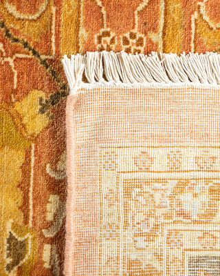 Traditional Mogul Brown Wool Area Rug 8' 2" x 10' 3" - Solo Rugs