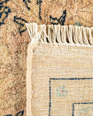 Traditional Mogul Beige Wool Area Rug 9' 3" x 12' 0" - Solo Rugs