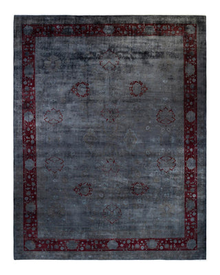 Fine Vibrance, One-of-a-Kind Handmade Area Rug - Gray, 15' 2" x 11' 10" - Solo Rugs