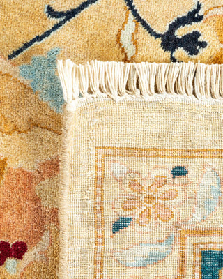 Traditional Mogul Ivory Wool Area Rug 8' 1" x 10' 4" - Solo Rugs