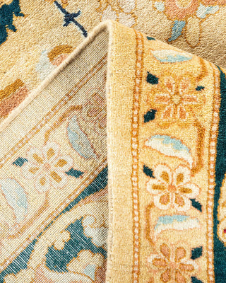 Traditional Mogul Ivory Wool Area Rug 8' 1" x 10' 4" - Solo Rugs