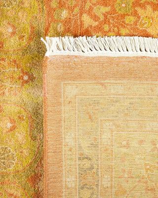 Traditional Mogul Brown Wool Area Rug 8' 4" x 10' 4" - Solo Rugs