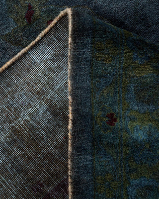 Contemporary Fine Vibrance Gray Wool Area Rug 9' 0" x 12' 1" - Solo Rugs