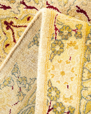 Traditional Mogul Ivory Wool Area Rug 8' 0" x 10' 4" - Solo Rugs