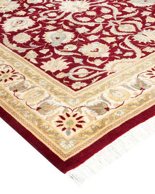 Mogul, One-of-a-Kind Hand-Knotted Area Rug - Red, 4' 2" x 5' 10" - Solo Rugs