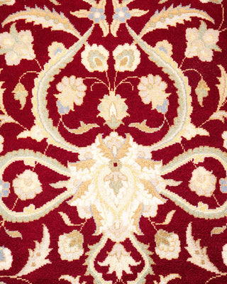 Mogul, One-of-a-Kind Hand-Knotted Area Rug - Red, 4' 2" x 5' 10" - Solo Rugs