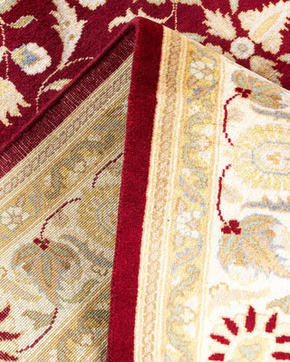 Mogul, One-of-a-Kind Hand-Knotted Area Rug - Red, 4' 2" x 5' 10" - Solo Rugs
