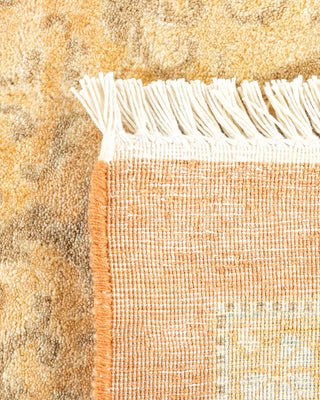 Traditional Mogul Brown Wool Area Rug 10' 1" x 13' 6" - Solo Rugs