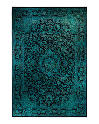 Fine Vibrance, One-of-a-Kind Handmade Area Rug - Black, 18' 3" x 12' 1" - Solo Rugs