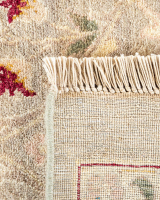 Mogul, One-of-a-Kind Hand-Knotted Area Rug - Ivory, 9' 0" x 13' 5" - Solo Rugs