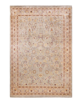 Mogul, One-of-a-Kind Hand-Knotted Area Rug - Ivory, 9' 0" x 13' 5" - Solo Rugs