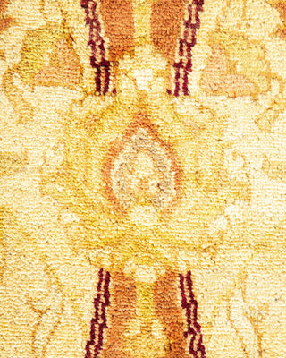 Traditional Mogul Brown Wool Area Rug 8' 2" x 10' 4" - Solo Rugs