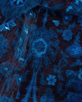 Contemporary Fine Vibrance Red Wool Area Rug 9' 2" x 12' 5" - Solo Rugs