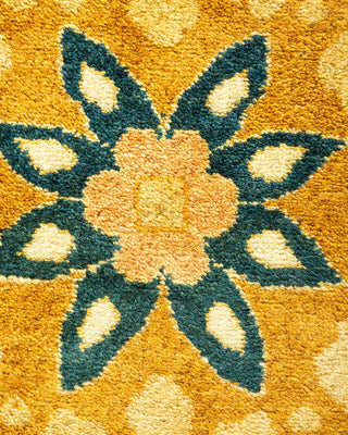 Traditional Mogul Ivory Wool Area Rug 8' 2" x 10' 1" - Solo Rugs