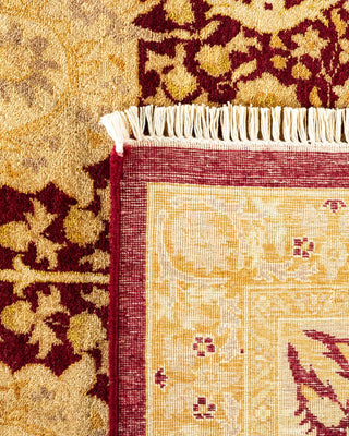 Traditional Mogul Red Wool Area Rug 8' 0" x 10' 2" - Solo Rugs