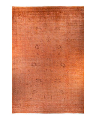Fine Vibrance, One-of-a-Kind Handmade Area Rug - Orange, 17' 10" x 12' 3" - Solo Rugs