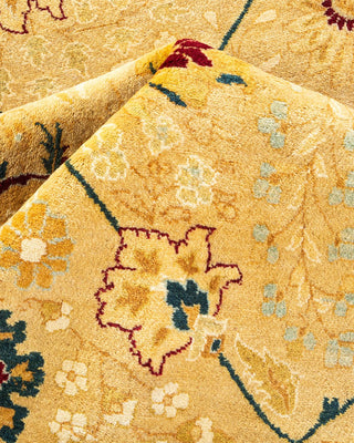 Mogul, One-of-a-Kind Hand-Knotted Area Rug - Ivory, 9' 1" x 11' 9" - Solo Rugs