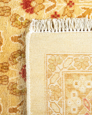 Traditional Mogul Ivory Wool Area Rug 8' 1" x 10' 5" - Solo Rugs
