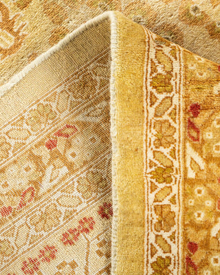 Traditional Mogul Ivory Wool Area Rug 8' 1" x 10' 5" - Solo Rugs