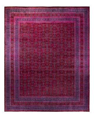 Fine Vibrance, One-of-a-Kind Handmade Area Rug - Red, 15' 3" x 12' 2" - Solo Rugs
