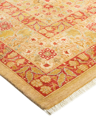 Mogul, One-of-a-Kind Hand-Knotted Area Rug - Yellow, 6' 1" x 8' 10" - Solo Rugs