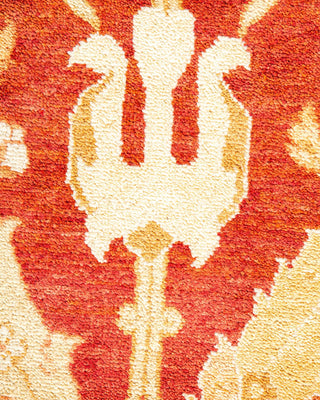 Eclectic, One-of-a-Kind Hand-Knotted Area Rug - Ivory, 9' 2" x 12' 6" - Solo Rugs