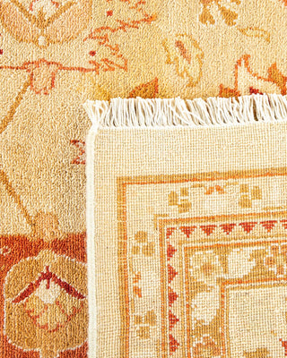 Eclectic, One-of-a-Kind Hand-Knotted Area Rug - Ivory, 9' 2" x 12' 6" - Solo Rugs