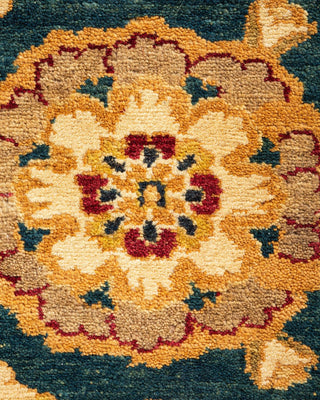 Traditional Mogul Red Wool Area Rug 8' 1" x 10' 4" - Solo Rugs