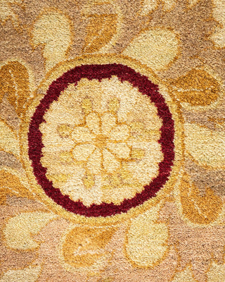 Traditional Mogul Ivory Wool Area Rug 12' 3" x 15' 0" - Solo Rugs