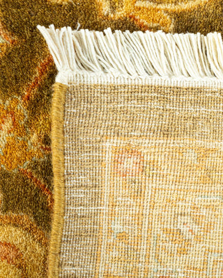 Traditional Mogul Green Wool Runner 6' 2" x 10' 10" - Solo Rugs