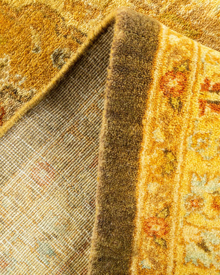 Traditional Mogul Green Wool Runner 6' 2" x 10' 10" - Solo Rugs