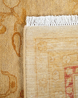 Traditional Mogul Ivory Wool Area Rug 8' 3" x 10' 1" - Solo Rugs