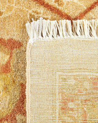 Traditional Mogul Ivory Wool Area Rug 8' 5" x 10' 1" - Solo Rugs
