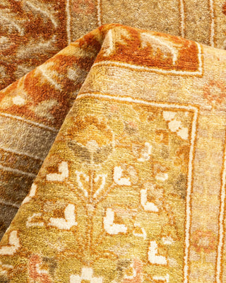 Traditional Mogul Ivory Wool Area Rug 3' 1" x 4' 8" - Solo Rugs