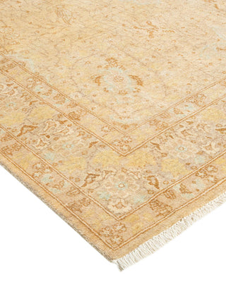 Mogul, One-of-a-Kind Hand-Knotted Area Rug - Ivory, 4' 0" x 6' 2" - Solo Rugs