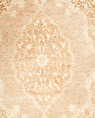 Traditional Mogul Ivory Wool Area Rug 6' 2" x 9' 1" - Solo Rugs