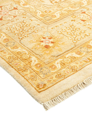 Eclectic, One-of-a-Kind Hand-Knotted Area Rug - Ivory, 7' 10" x 10' 3" - Solo Rugs