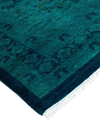 Vibrance, One-of-a-Kind Handmade Area Rug - Blue, 15' 5" x 11' 10" - Solo Rugs