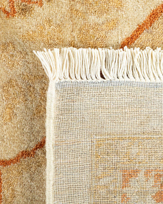 Traditional Mogul Ivory Wool Area Rug 8' 10" x 11' 9" - Solo Rugs