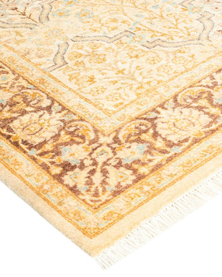 Mogul, One-of-a-Kind Hand-Knotted Area Rug - Ivory, 3' 3" x 4' 9" - Solo Rugs