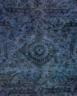 Vibrance, One-of-a-Kind Handmade Area Rug - Purple, 14' 9" x 12' 0" - Solo Rugs