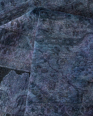 Vibrance, One-of-a-Kind Handmade Area Rug - Purple, 14' 9" x 12' 0" - Solo Rugs