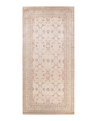 Traditional Mogul Beige Wool Runner 6' 2" x 12' 10" - Solo Rugs