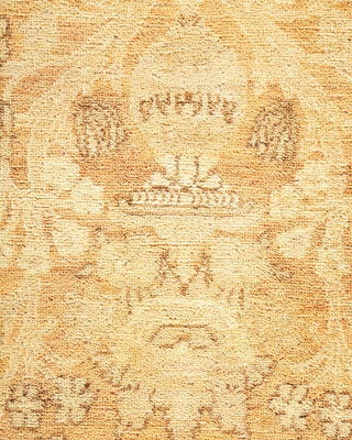 Traditional Mogul Brown Wool Area Rug 8' 1" x 10' 2" - Solo Rugs