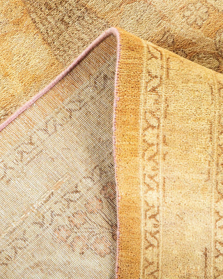 Traditional Mogul Brown Wool Area Rug 8' 1" x 10' 2" - Solo Rugs